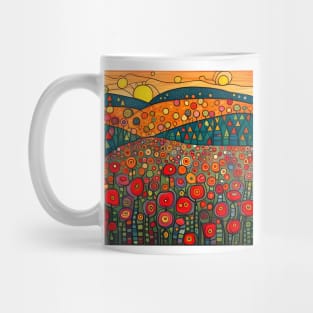 Field of Poppies Mug